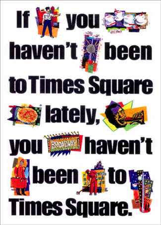 Times Square ad