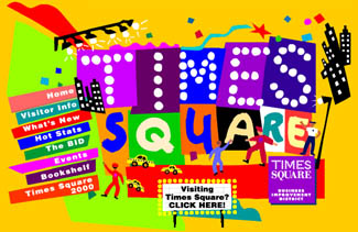 Times Square Webpage